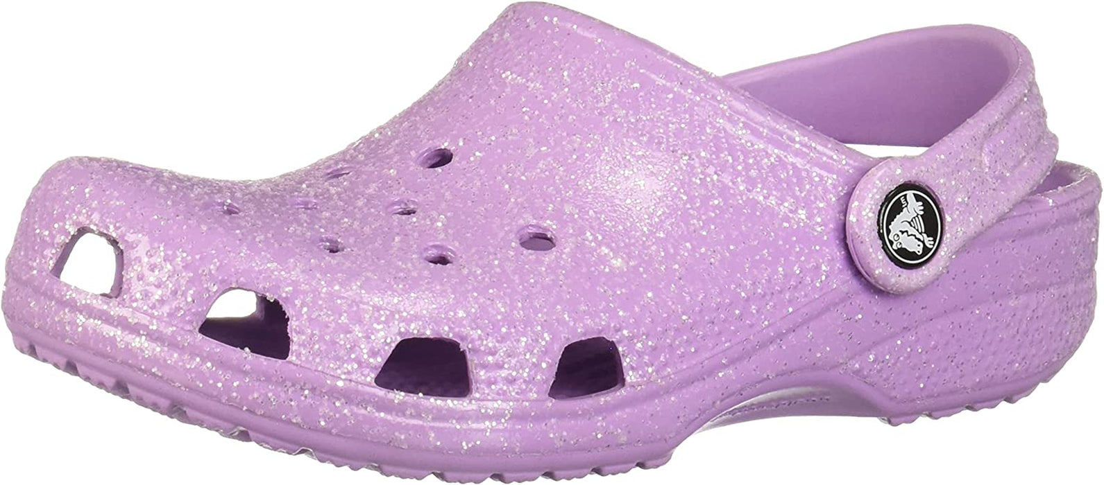 Unisex-Adult Classic Sparkly Clog | Metallic and Glitter Shoes