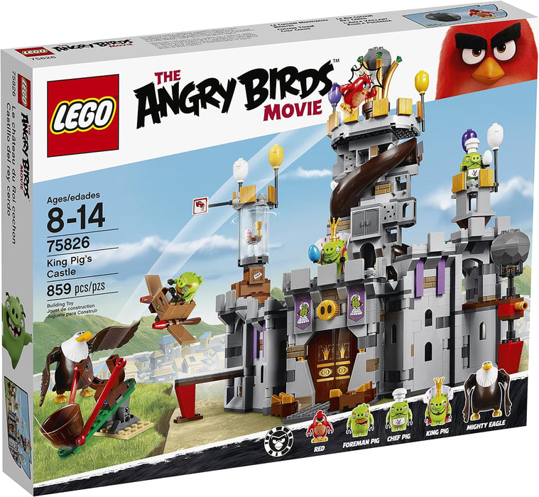 Angry Birds 75826 King Pig'S Castle Building Kit (859 Piece)