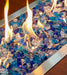 20 Pounds Bahama Blend Fire Glass for Fire Pit - 1/2 Inch High Luster Reflective Tempered Glass Rocks for Natural or Propane Fireplace, Safe for Outdoors and Indoors