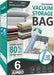 20 Pack Vacuum Storage Bags, Space Saver Bags (4 Jumbo/4 Large/4 Medium/4 Small/4 Roll) Compression for Comforters and Blankets, Sealer Clothes Storage, Hand Pump Included