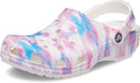 Unisex-Adult Classic Tie Dye Clogs