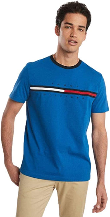 Men'S Short Sleeve Signature Stripe Graphic T-Shirt