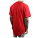 Mens Heavy T-Shirt BIG & TALL Long Extended Casual Basic Crew Neck Fashion S-5X