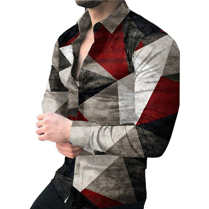 Fashion Mens Shirts Tops Long Sleeve Casual Button down Shirt Party T Dress NEW