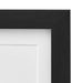 11" X 14" Photo Picture Frame or 8" X 10" with Mat - Black, 2-Pack