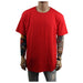 Mens Heavy T-Shirt BIG & TALL Long Extended Casual Basic Crew Neck Fashion S-5X