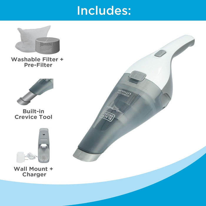 Dustbuster Quickclean Cordless Handheld Vacuum (HNVC215B10)