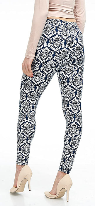 | Lush Moda | Women’S Extra Soft Leggings | Variety of Prints | One Size