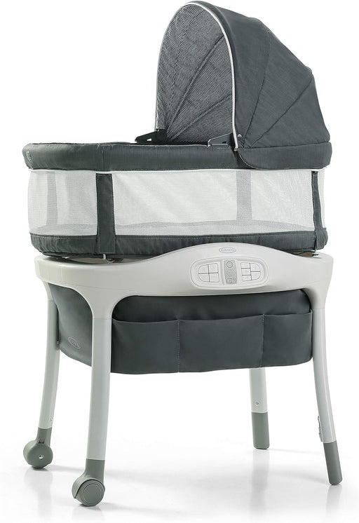 Sense2Snooze Bassinet with Cry Detection Technology | Baby Bassinet Detects and Responds to Babys Cries to Help Soothe Back to Sleep, Ellison, 19 D X 26 W X 41 H Inch (Pack of 1)