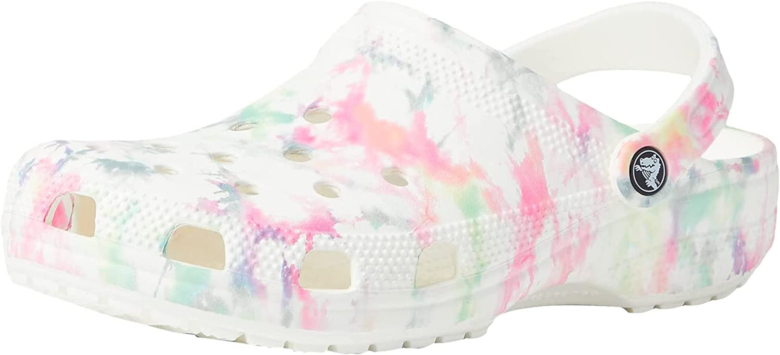 Unisex-Adult Classic Tie Dye Clogs