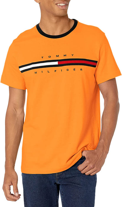 Men'S Short Sleeve Signature Stripe Graphic T-Shirt