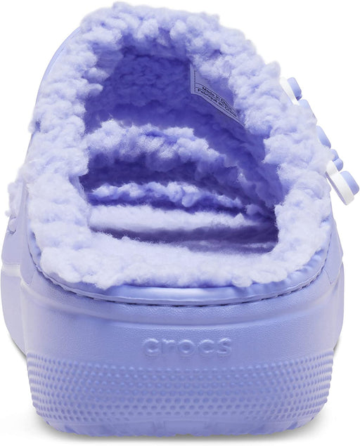 Unisex-Adult Classic Cozzzy Platform Sandals | Fuzzy Slippers Slide