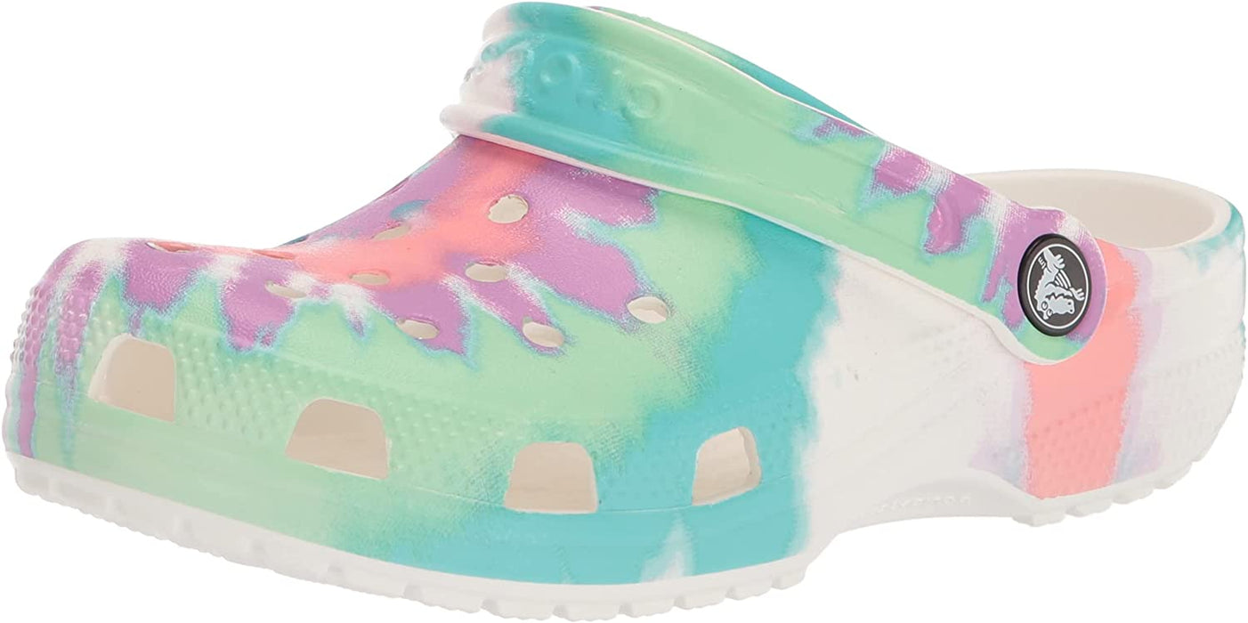 Unisex-Child Classic Tie Dye Clogs (Little Big Kid)