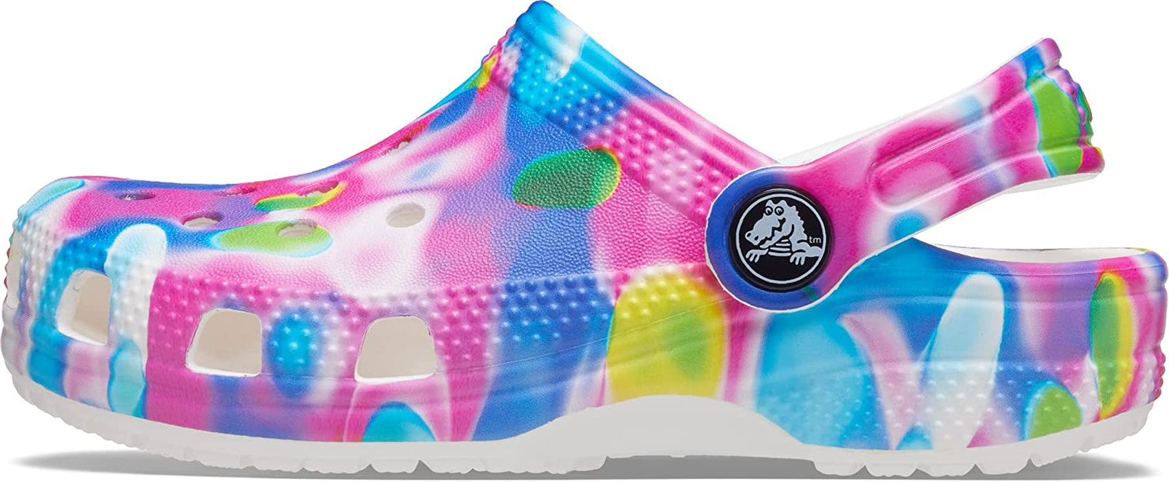 Unisex-Child Classic Tie Dye Clogs (Little Big Kid)