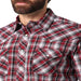 Wrangler® Men'S Long Sleeve Western Plaid Shirt