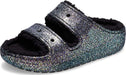 Unisex-Adult Classic Cozzzy Platform Sandals | Fuzzy Slippers Slide