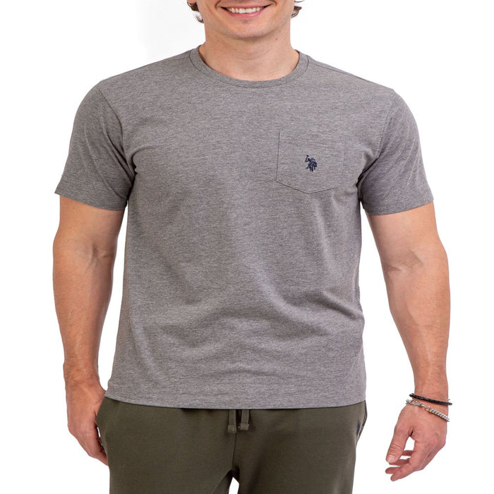 U.S. Polo Assn. Men'S Crew Neck Pocket T-Shirt