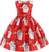 Girls Christmas Dresses Fancy Halloween Christmas Festival Party Dress for 2-9Years Toddler Girls