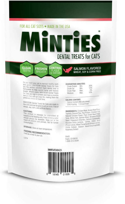 Vetiq Minties Dental Cat Treats Salmon Flavor 2.5