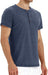 Mens Fashion Casual Front Placket Basic Short Sleeve Henley T-Shirts