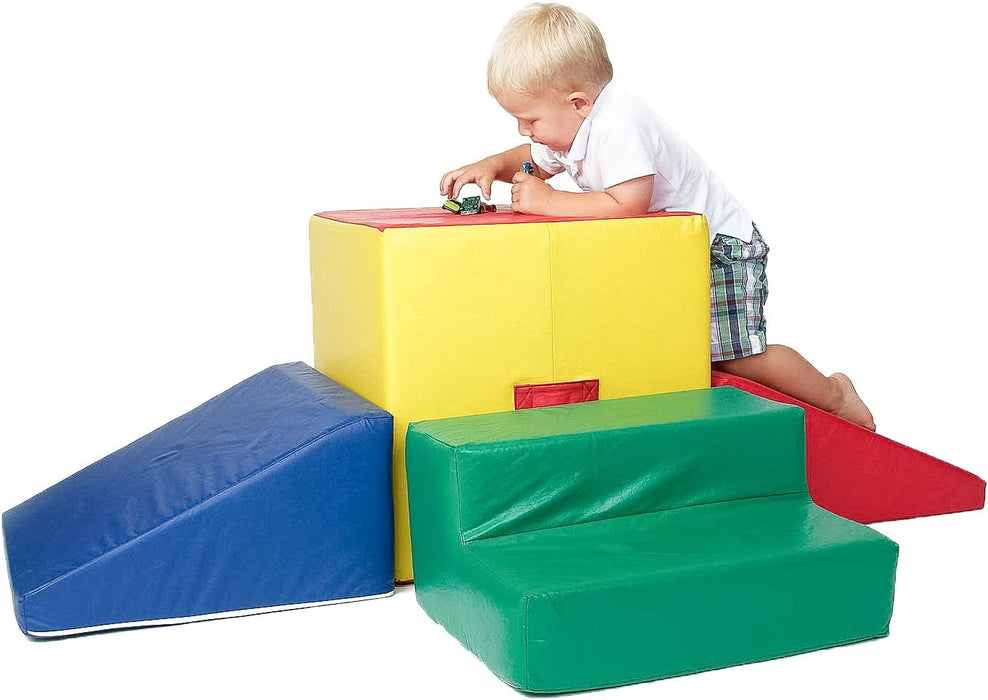 Gymnasium Playset, Red/Blue/Yellow/Green