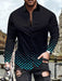 Button up Shirts Men Baroque Fashion Casual Party Long Sleeve Fancy Dress Soft T