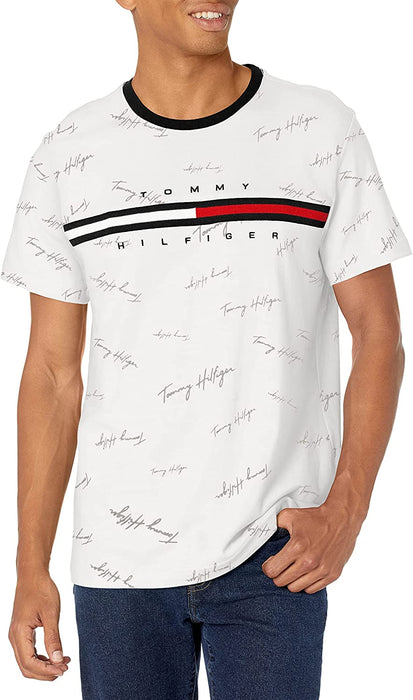 Men'S Short Sleeve Signature Stripe Graphic T-Shirt