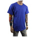 Mens Heavy T-Shirt BIG & TALL Long Extended Casual Basic Crew Neck Fashion S-5X