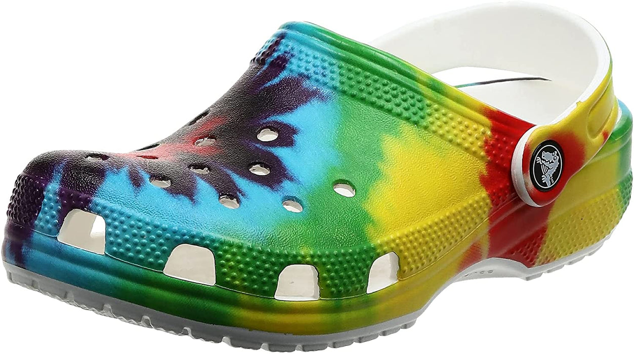 Unisex-Adult Classic Tie Dye Clogs