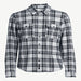 Free Assembly Men'S Knit Flannel Shirt