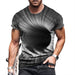 Men T Shirts 3D Novelty Graphic Fashion Casual Camiseta Short Sleeve Tee T-Shirt