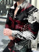 Button up Shirts Men Baroque Fashion Casual Party Long Sleeve Fancy Dress Soft T