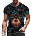 Men T Shirts 3D Novelty Graphic Fashion Casual Camiseta Short Sleeve Tee T-Shirt