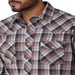 Wrangler® Men'S Long Sleeve Western Plaid Shirt