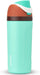 Freesip 24 oz Insulated Stainless Steel Water Bottle with Straw - BPA-Free for Sports, Travel, and School, Very Dark Finish