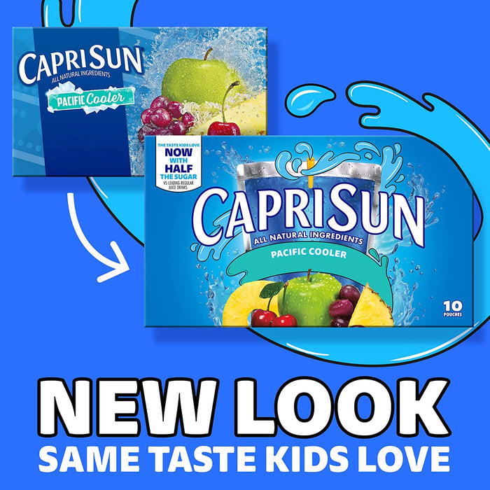 Capri Sun Pacific Cooler Ready-To-Drink Juice (10 Pouches)