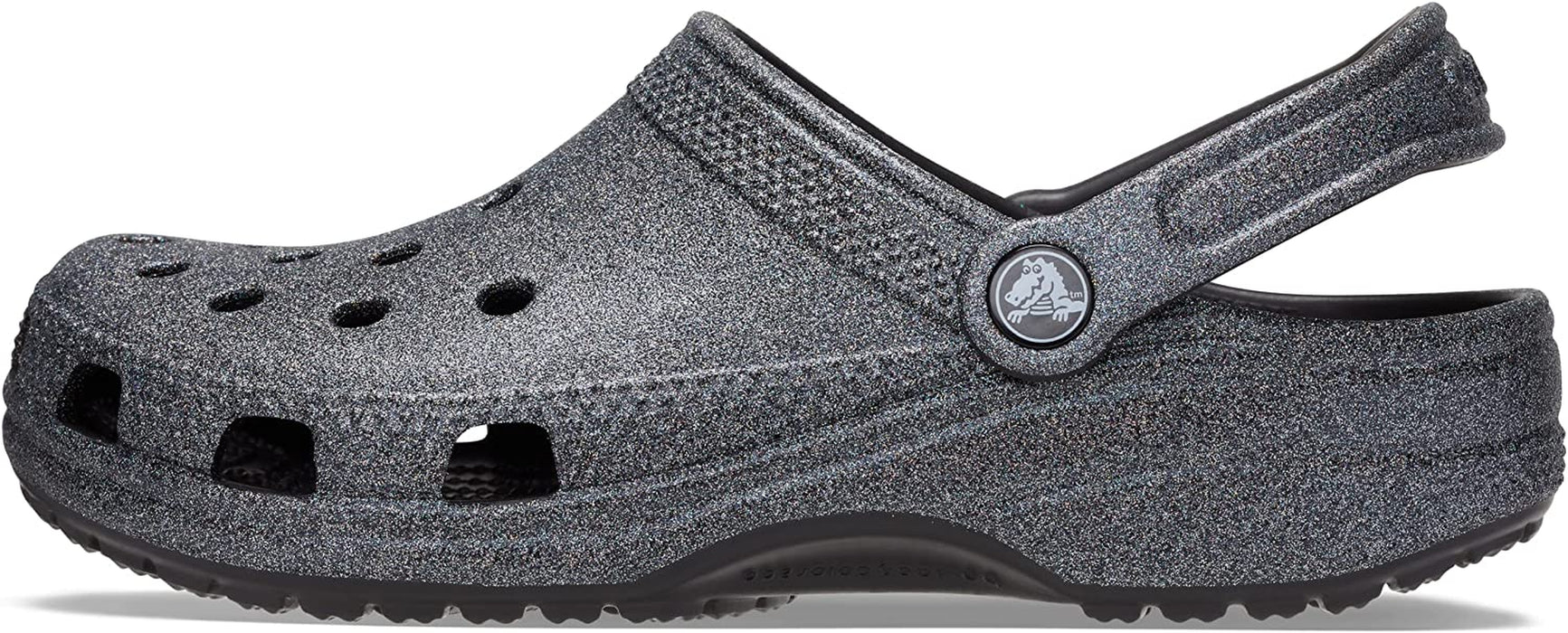 Unisex-Adult Classic Sparkly Clog | Metallic and Glitter Shoes