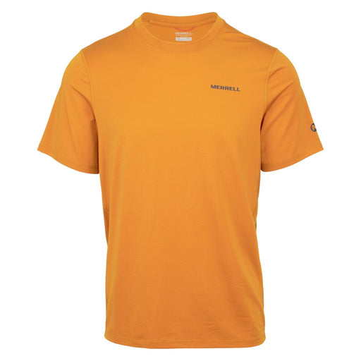 Merrell Men Tencel Short Sleeve Tee Fashion T Shirts Polyester