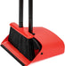 Broom and Dustpan Set with 52" Long Handle for Home Kitchen Room Office Lobby Floor Use Upright Stand up Stand up Broom with Dustpan Combo