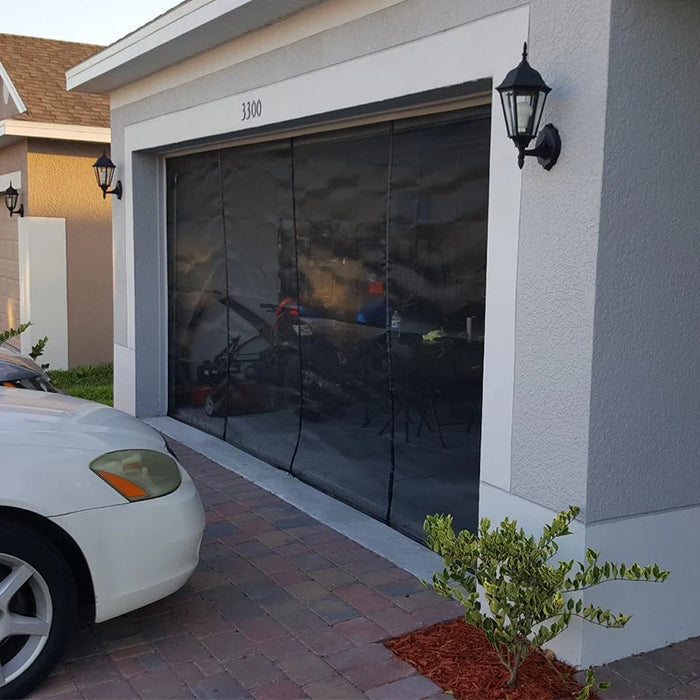 Large Magnetic Garage Door Curtain