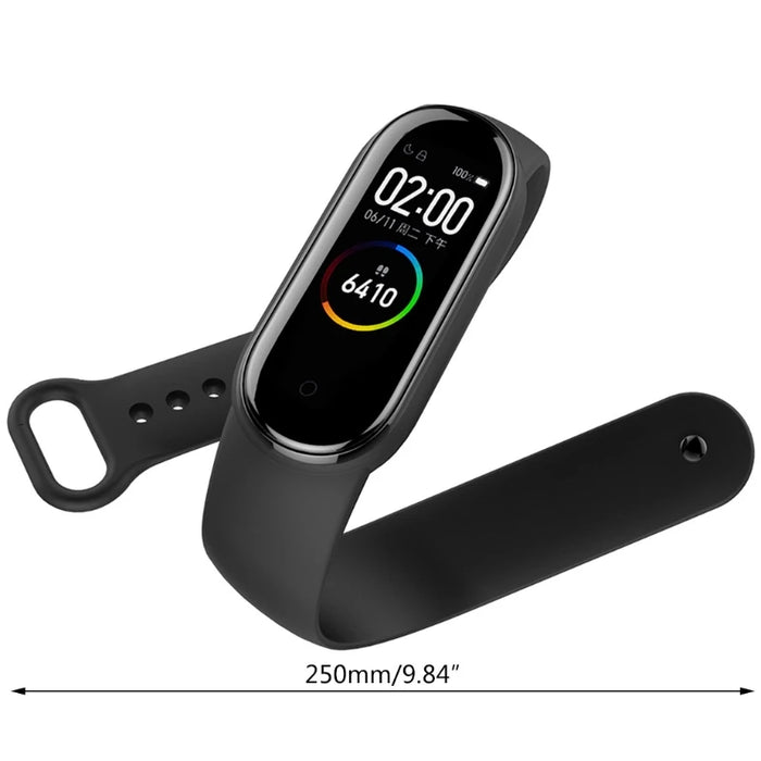 Silicone Bands for Mi Band 6/5 Sports Watch - Waterproof & Sweatproof