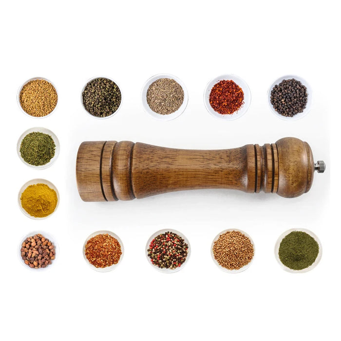 Leeseph Wood Pepper Mill & Salt Shaker Set