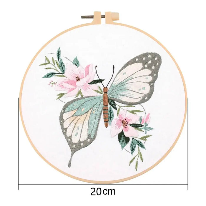 3D Butterfly Embroidery Kit Set