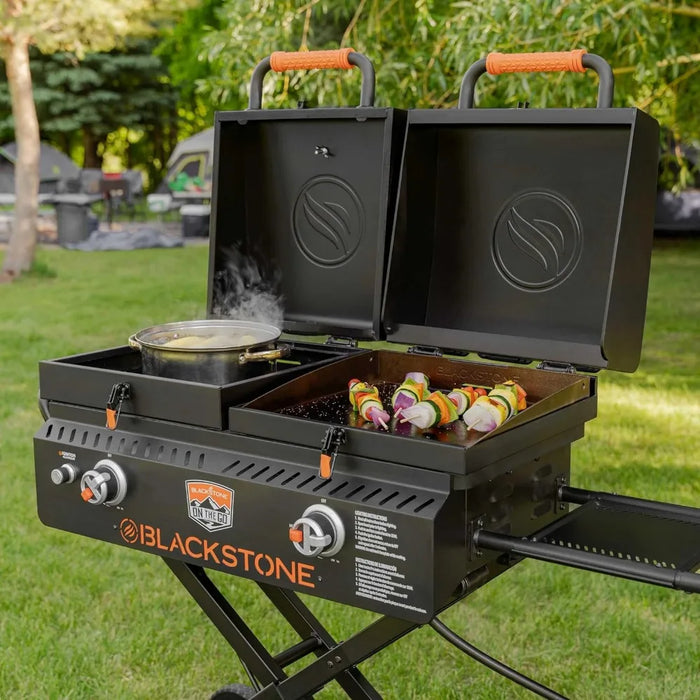 Blackstone 1935 On The Go Scissor-Leg Griddle with Hood - 22