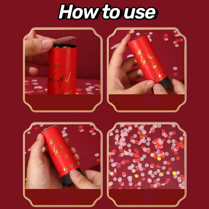 Confetti Poppers ( 5pc )