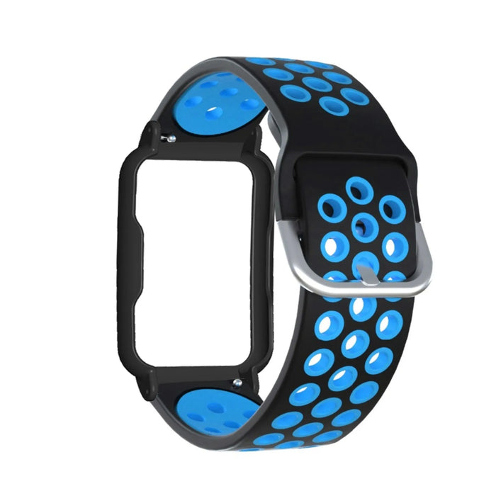 Replacement Silicone Strap Air Hole Wristband