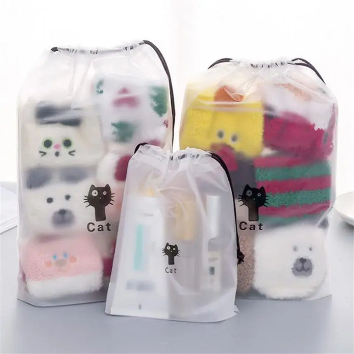 Eco Bags Anti-abrasion Transparent Storage Bag