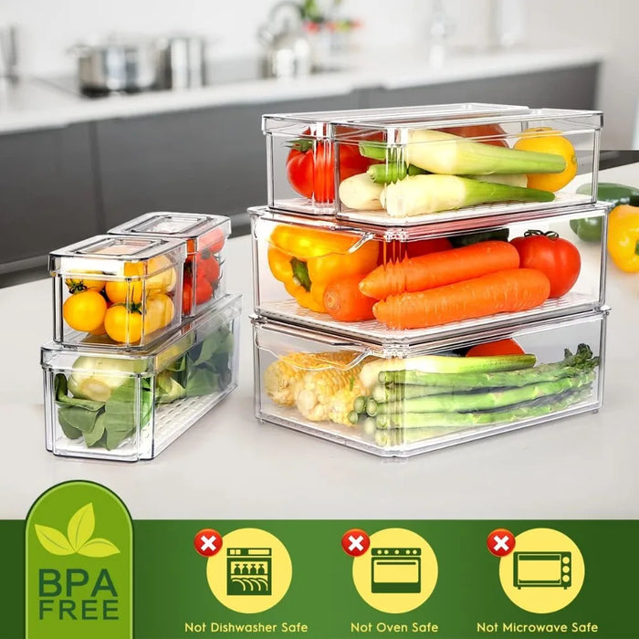 Snazzy 14 Pack Fridge Organizer