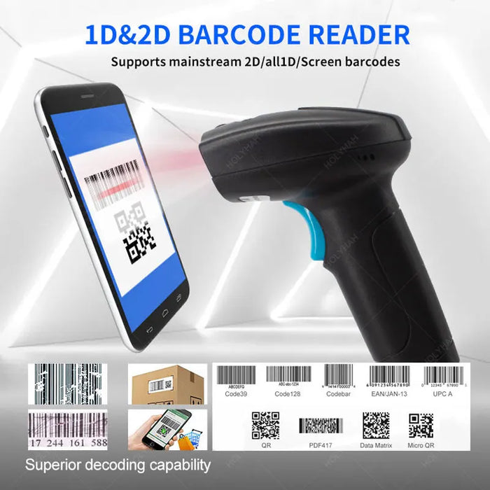 Wireless Barcode Scanner Reader