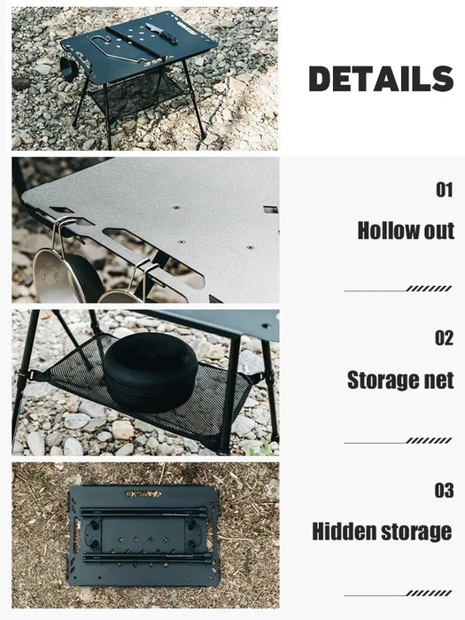 Camping IGT Tactical Table with Accessories